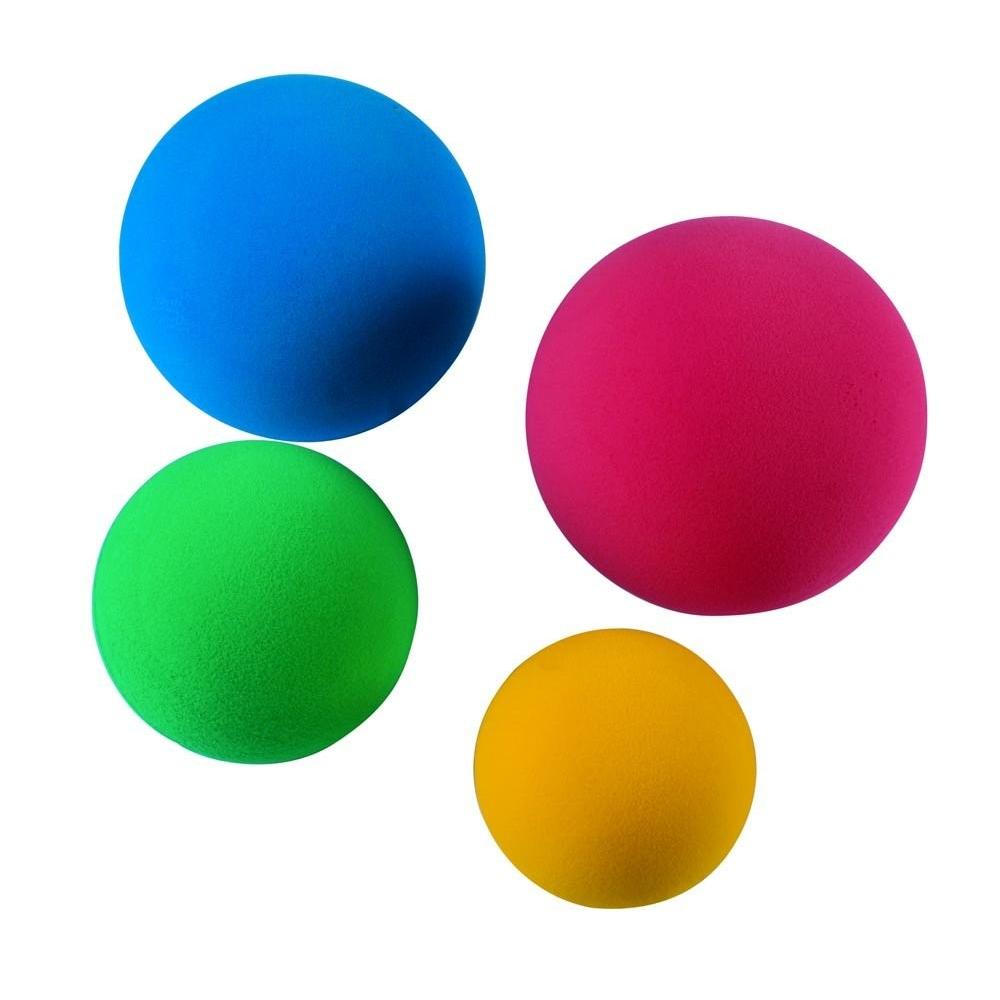 10pcs cat eva ball candy color per lot soft foam play multicolor balls forWTUS 
