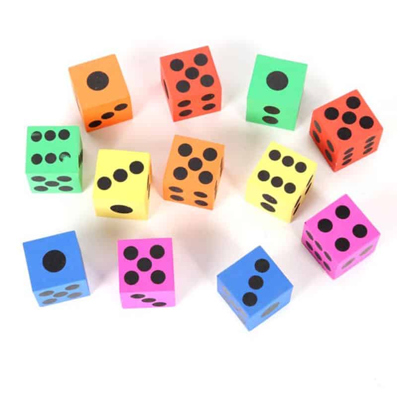 Wholesale Classroom Math Games Building Eva Toys Educational Foam Toy with Colorful Number Dots for Kids