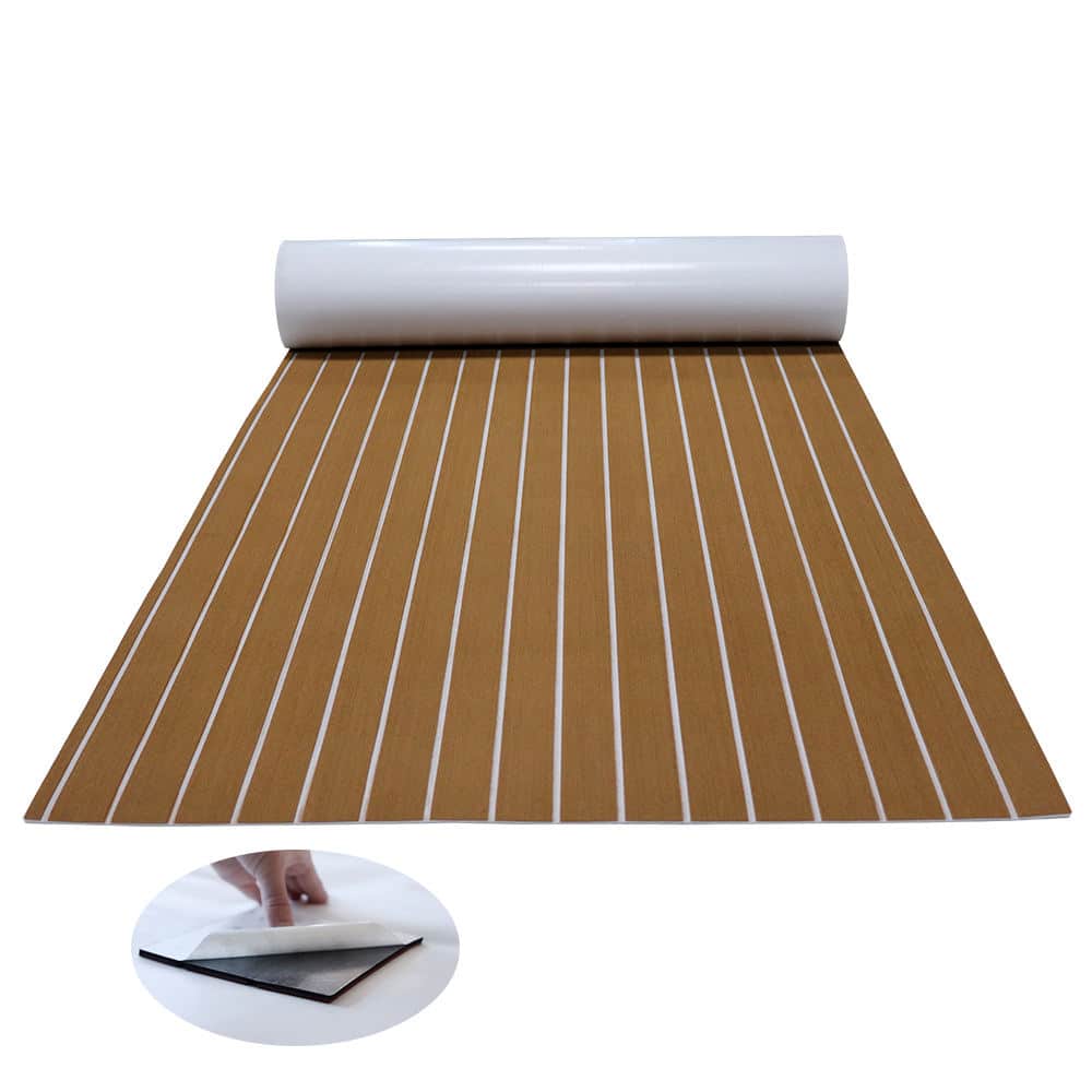 Non Slip Composite adhesive Eva Foam Decking Boat Marine Teak Flooring