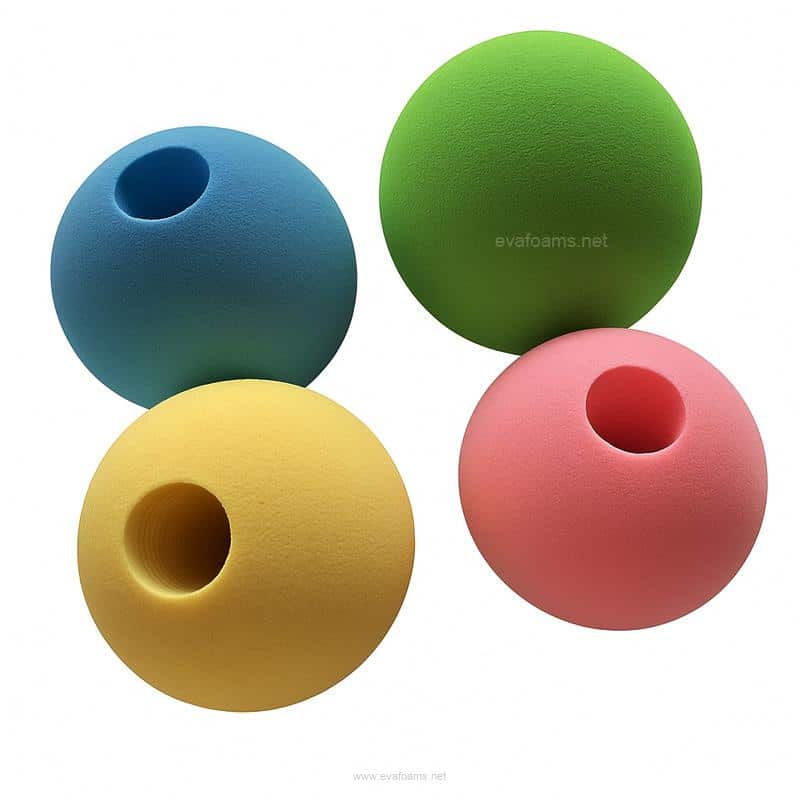 EVA Foam Ball with Hole – Soft, Lightweight & Customizable
