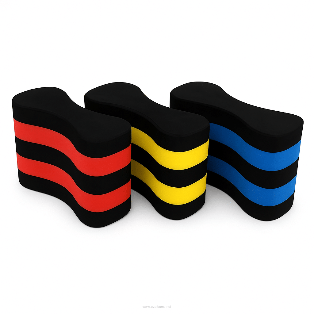 Premium Pull Buoy with Multi-Color Combinations – Durable Foam for Swimming Training and Technique Enhancement
