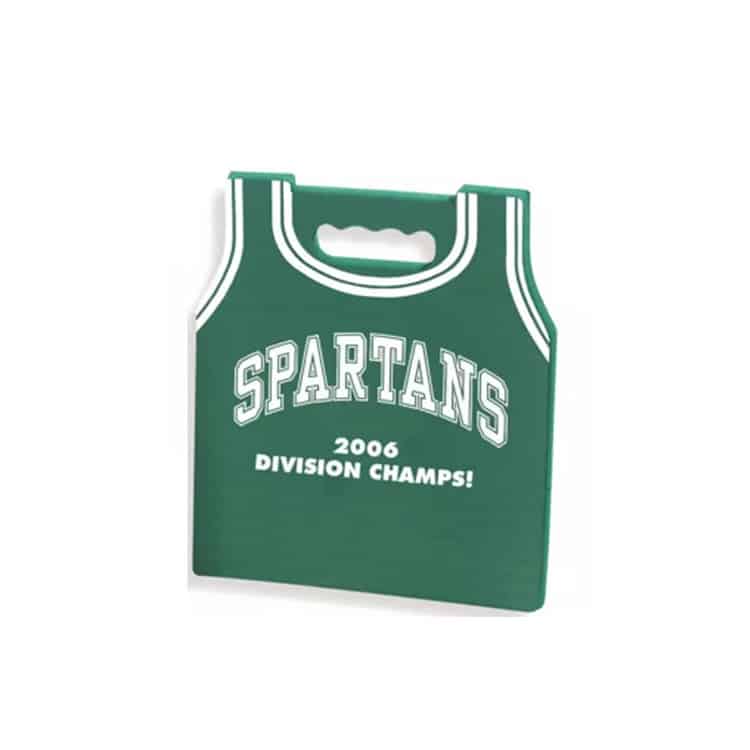 Custom Closed Cell Foam EVA Printed Rectangular Promotional Stadium Cushion for Promotional Sports Products