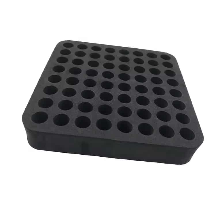 Custom Die-Cut Black EVA Packaging Foam Insert – Shock-Absorbing, Protective, and Cushioning Material for Gift Boxes or Shipping Cartons