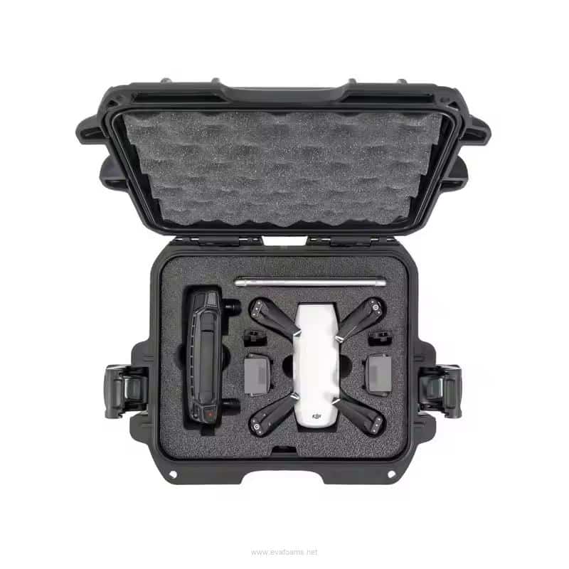 Custom EVA Foam Insert for Drone Carrying Case — Shockproof Precision-Cut Protective Foam Organizer for Drone & Accessories