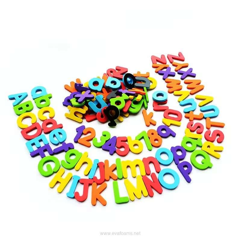 Alphabet Lowercase & Uppercase EVA Foam Magnetic Letters for Kids Learning