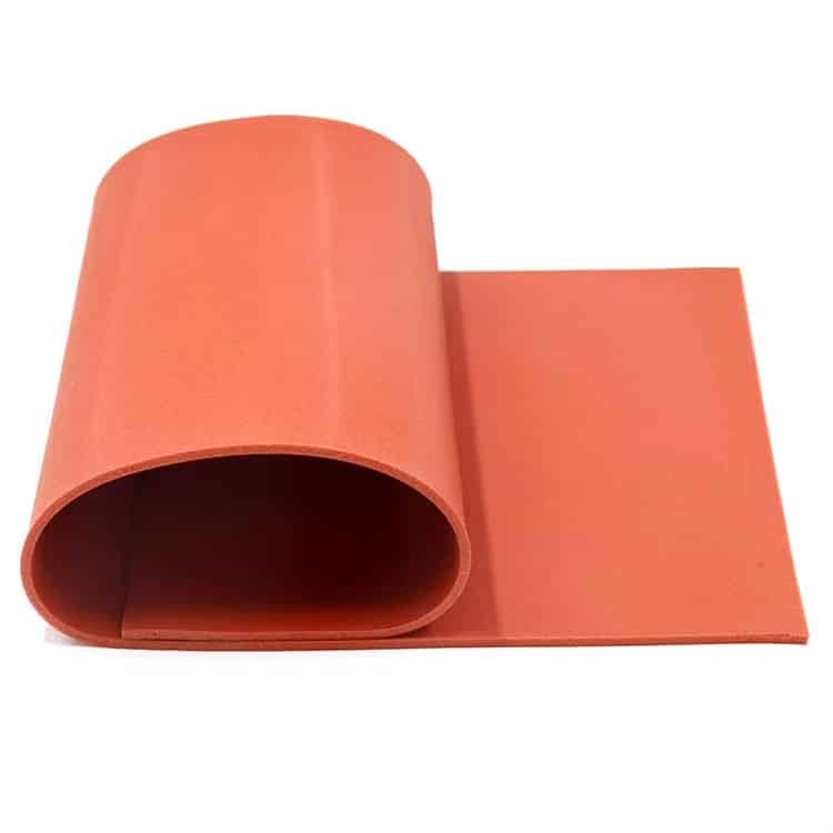High Temperature Resistant Silicone Sponge Rubber Sheet – Red Silicone Foam Pad Mat