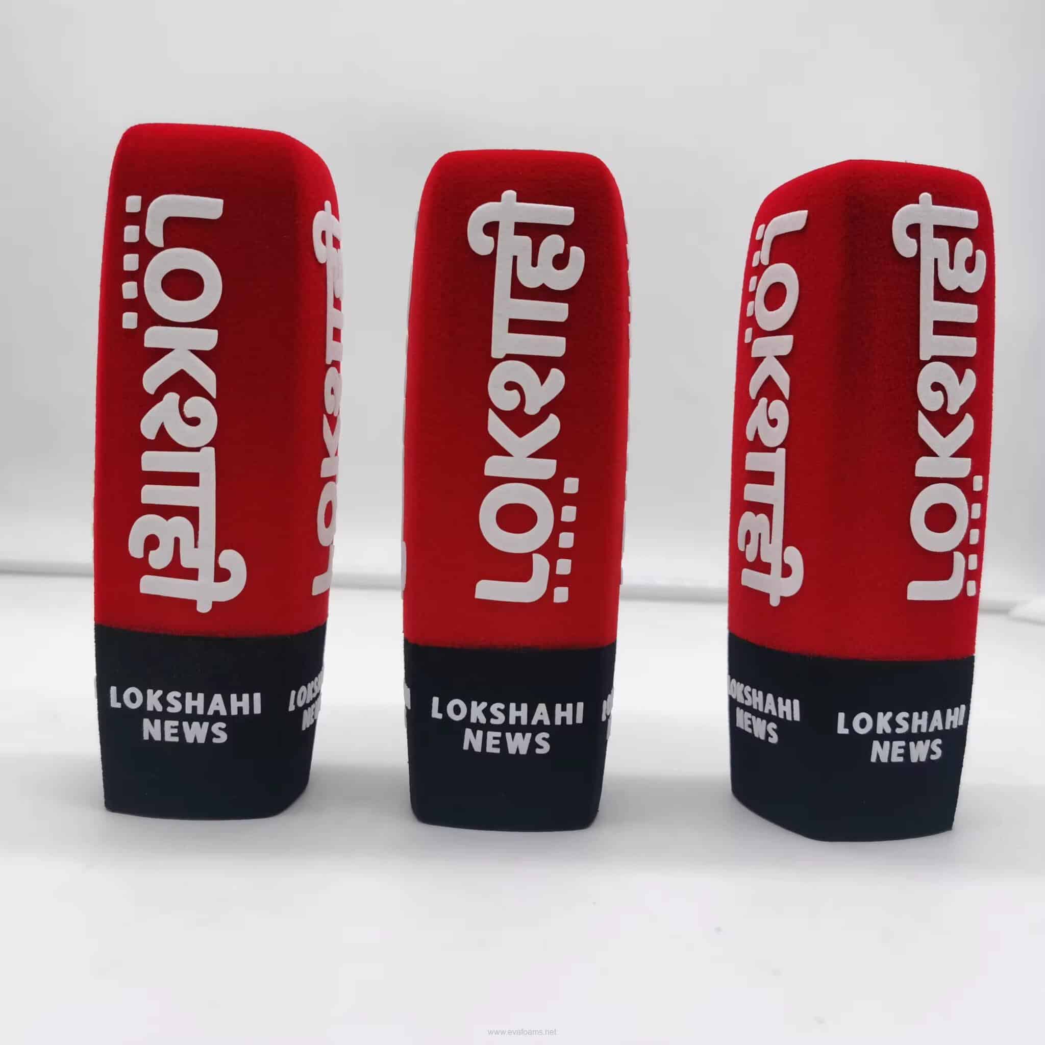 Custom Printed Logo Microphone Sponge Cover